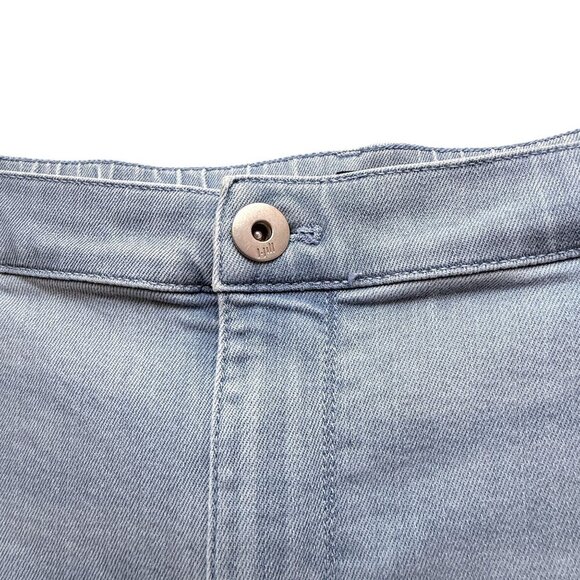 J.JILL Capri Jeans Plus Size 22 Light Wash Blue Stretch Denim Womens Crop Pants - Picture 6 of 10